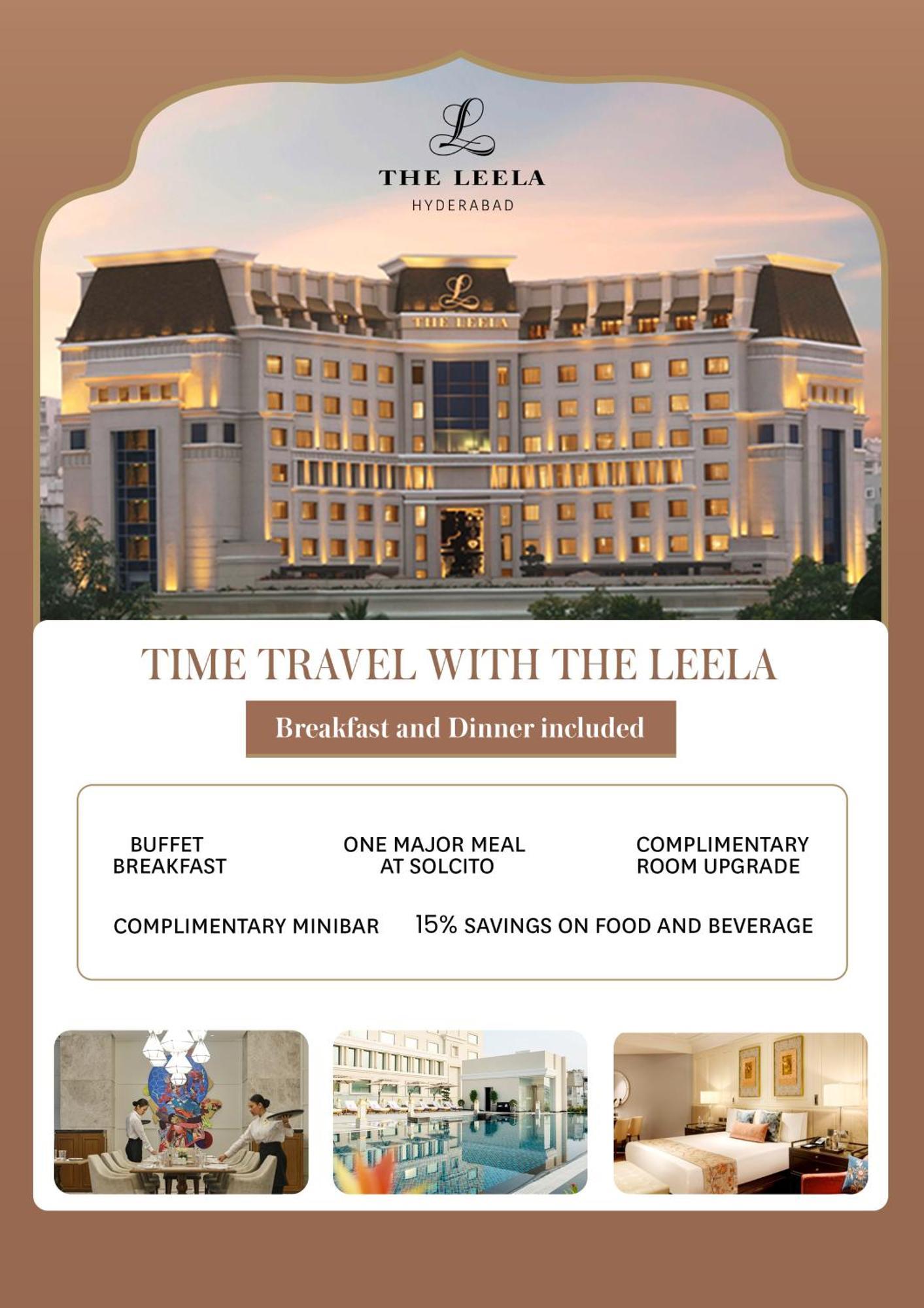 Готель The Leela Hyderabad Banjara Hills Екстер'єр фото